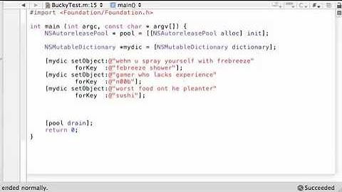 Objective C Programming Tutorial   59   Dictionary Objects   YouTube