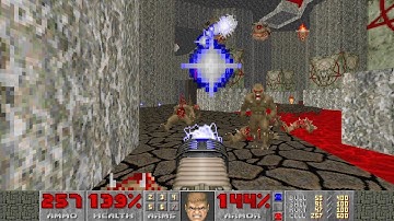 FINAL DOOM: TNT: Evilution (1996): MAP28: Heck (UV, No-Saves, Pistol-Start)