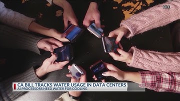 CA bill would track water usage at AI data centers