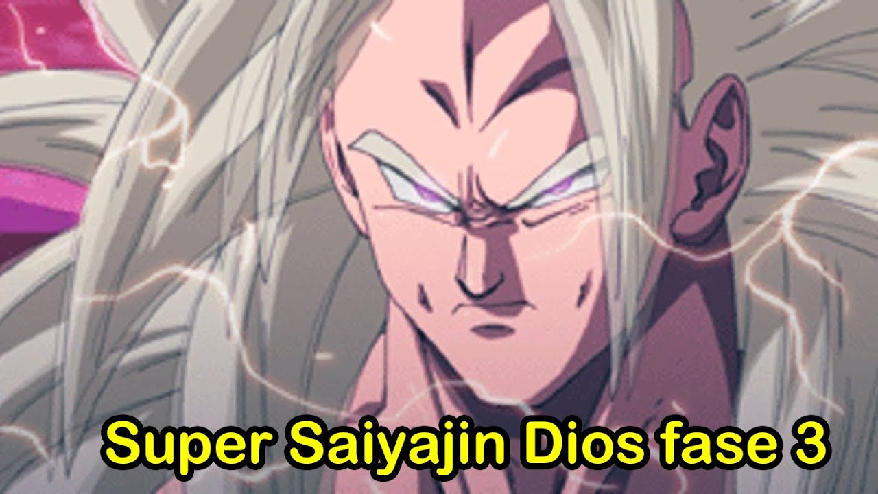 Goku ssj dios fase 3