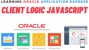 How to Define the Client Logic - AJAX Callback in Oracle Apex - How to use JavaScript in Apex