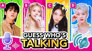 GUESS THE KPOP IDOL BY VOICE 🔊 | GUESS WHO'S TALKING | KPOP GAMES 2023 | KPOP QUIZ TRIVIA screenshot 5