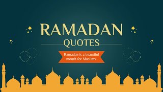 Ramadan Quotes in English | Ramadan Mubarak | Beautiful Quotes screenshot 4