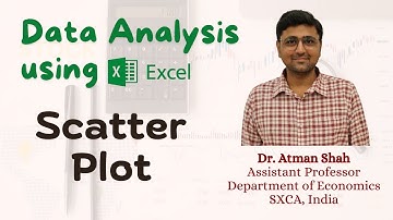 Scatter Plot in Excel || Excel Tutorials || Dr. Atman Shah