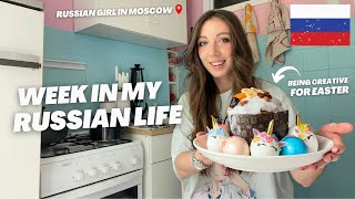 RUSSIAN WEEKLY VLOG 🎀 *may edition* artsy event, easter + life update