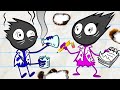 Pencilmate&#39;s Science Fair Nightmare!! | Pencilmation Cartoons!