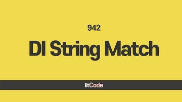 leetcode - 942 DI String Match