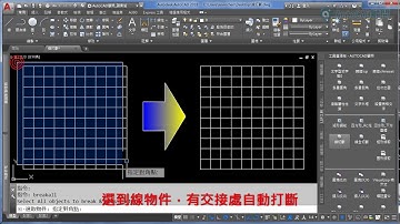 AutoCAD LISP 線全打斷
