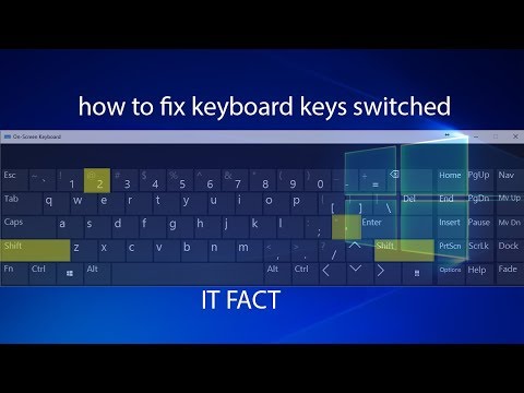 Keyboard Switched problem