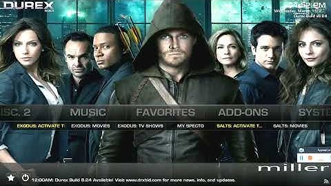 how to install durex build for kodi