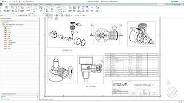 SIEMENS NX   Parts List and Auto Balloon Exercise