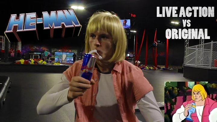 He-Man Trampoline Park Hey Yeah Yeah - Live Action vs Original