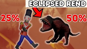 I tried an ECLIPSE ONLY Rend Challenge...