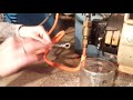 How to restart a furnace after running out of oil.  DIY with Aurora
