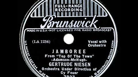 1937 Gertrude Niesen - Jamboree