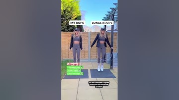 Top beginner jump rope tips 👊🏼 link to ropes in comments ⬇️ #jumprope #skipping #tips