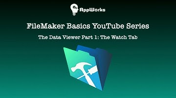 FileMaker Basics Lesson 1: The Data Viewer Watch Tab