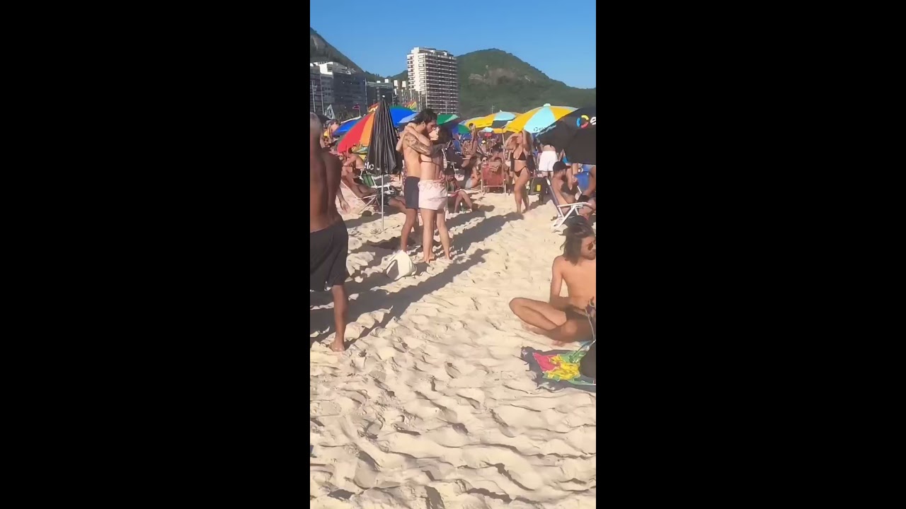  Copacabana Beach In Rio De Janeiro Brazil