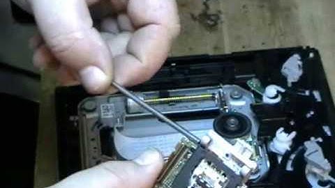 PS3 tutorial for Blueray Drive laser replacement