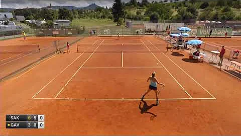 Sakellaridi Sapfo v Gavrila Oana - W60 Hechingen (...