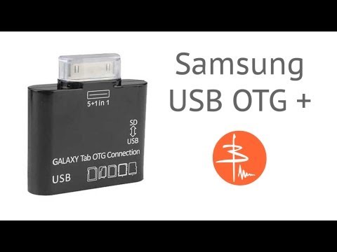 Примочка к Samsung Galaxy Note 10.1 / Tab 2 : USB OTG + читалка SD-карт