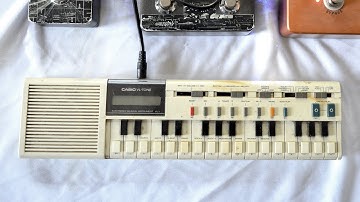 Casio VL-1 (Monophonic Synthesizer, 1979) : Ambient Live Looping