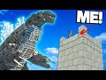 TOWER SURVIVAL With NEW GODZILLA! (Animal Revolt Battle Simulator)