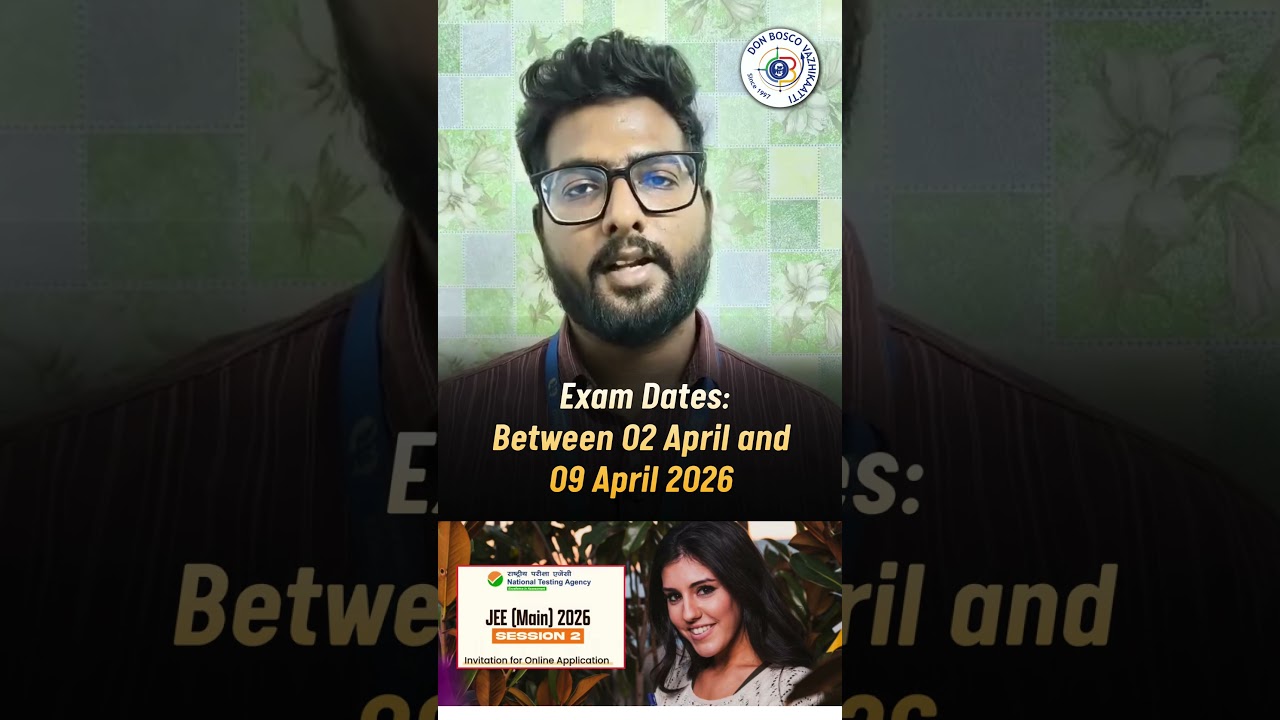 🎓 JEE Main 2026 Session 2 – Important Update! 