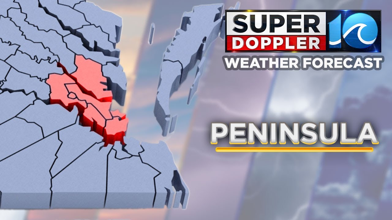 Peninsula Weather Forecast | Sept. 12, 2025