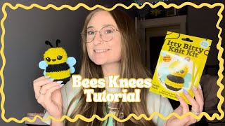 Itty Bitty Knit Kit Tutorial: Bees Knees!