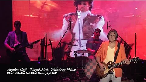 Stephen Goff - Purple Rain, a Tribute to Prince