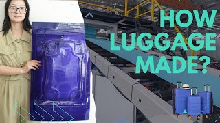 How luggage made | luggage manufacturing process | luggage bag making machine | 中国箱包机器制造商 箱包制造过程