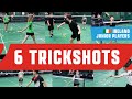 6 trickshots from ireland badminton players