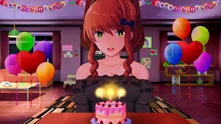 Celebrating Monika's Birthday!  Monika After Story (Birthday 2020) 