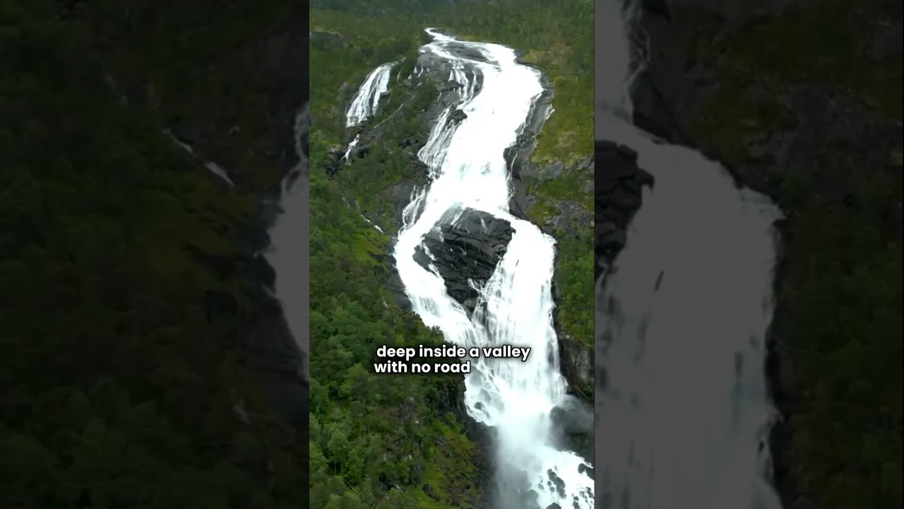 This Giant Hidden Waterfall In Norway Is Worth The 3 Hour Hike