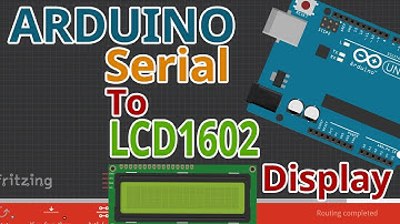 arduino-serial data display in lcd1602 to i2c module