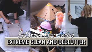 extreme GET IT ALL DONE :: decluttering - furniture flip - deep Cleaning