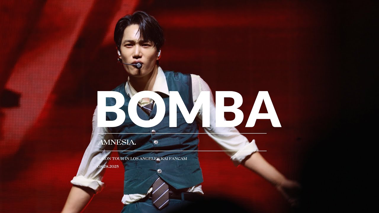 [4K] 250828 KAI (카이) | KAION TOUR IN LOS ANGELES 'BOMBA' FANCAM