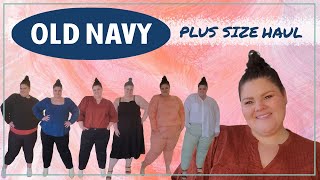 OLD NAVY PLUS SIZE HAUL // TRY ON