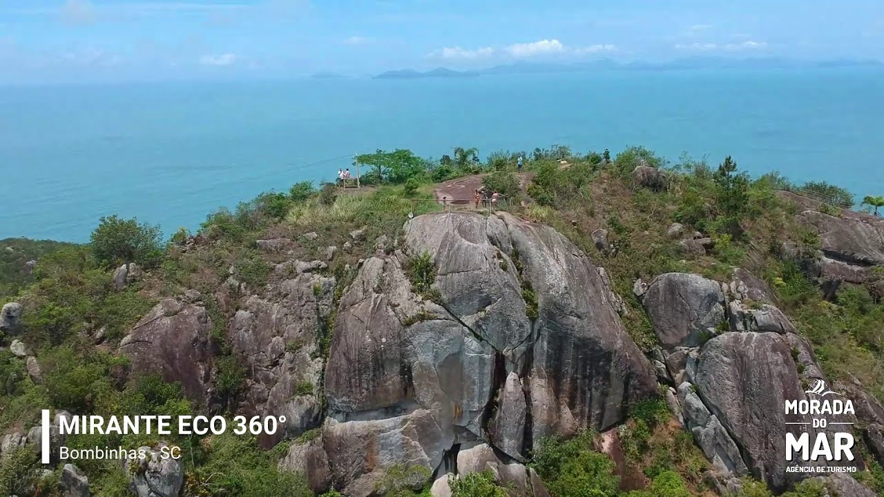 Tirolesa no Mirante Eco 360° em Bombinhas -SC