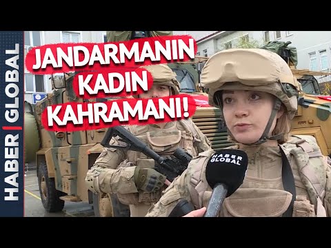 Jandarmanın Kadın Kahramanı Görevinin Başında!