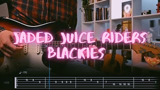 PDF Sample Blackies guitar tab & chords by Jaded Juice Riders.