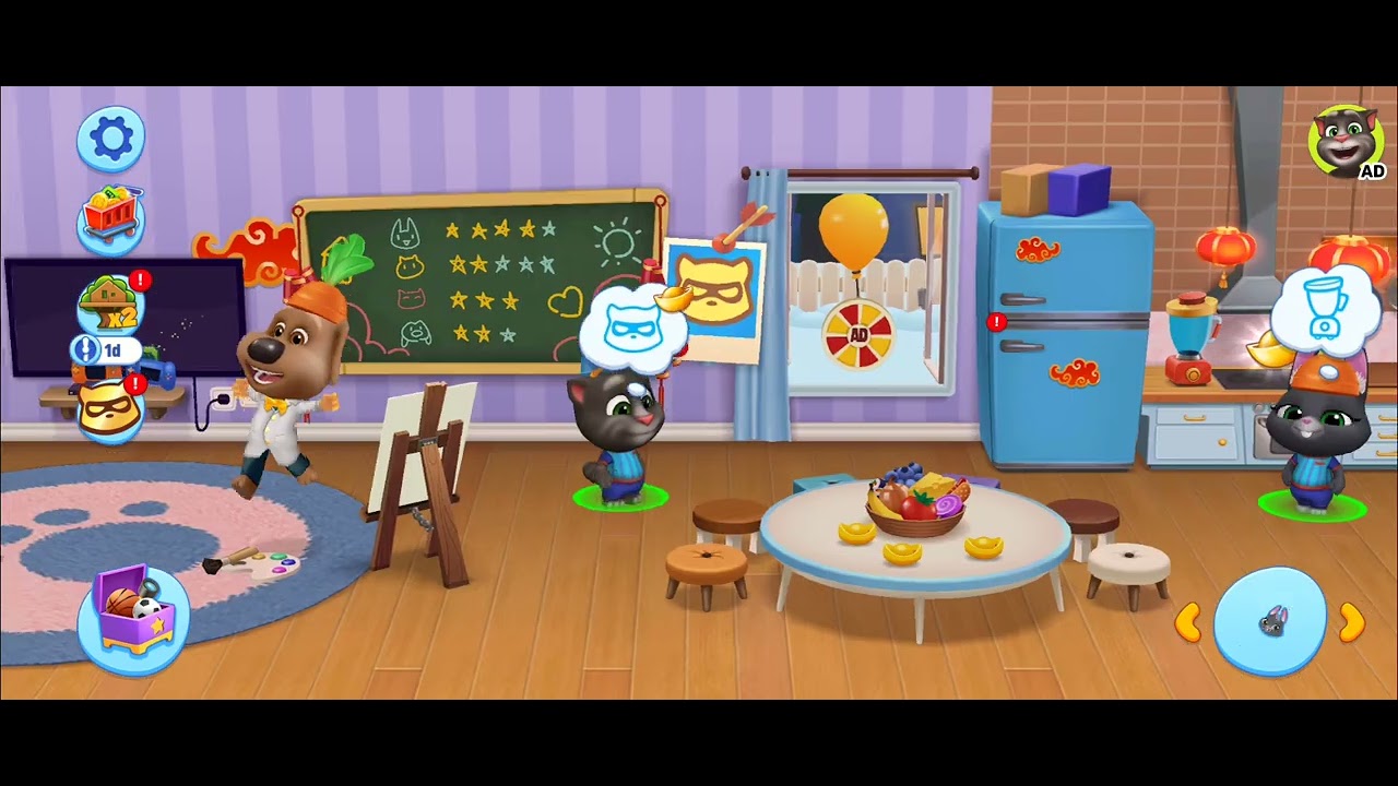 Talking tom cat friends kids cartoon 🌟 ll watch episode new one tom and ...