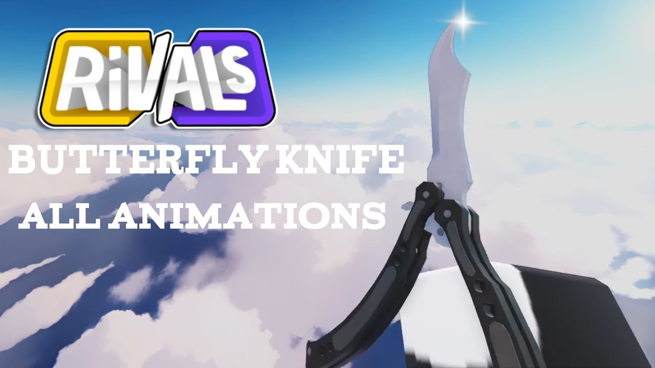 Roblox Rivals - All Balisong Knife animations showcase - YouTube