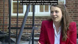 Captioning Awareness Week 2020 on BBC London News