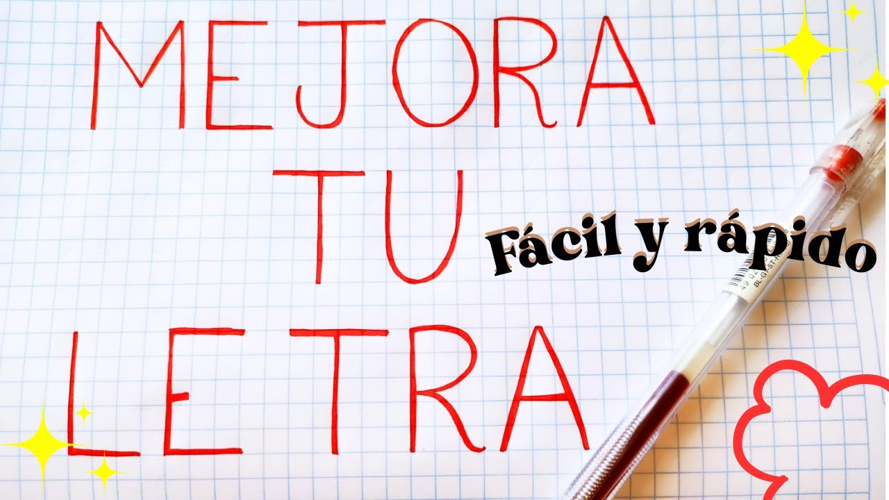 ✍️🔝 10 Ejercicios Originales para Mejorar la Caligrafía 