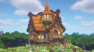 Minecraft | How to Build a Fantasy House (Tutorial)