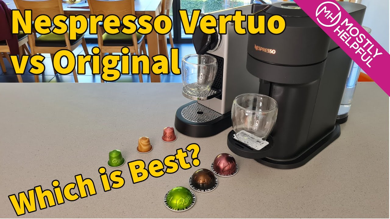 Nespresso original vs Nespresso Vertuo - Coolblue - anything for a smile