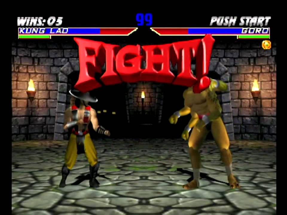 MK Art Tribute: Kung Lao from Mortal Kombat 4/Gold