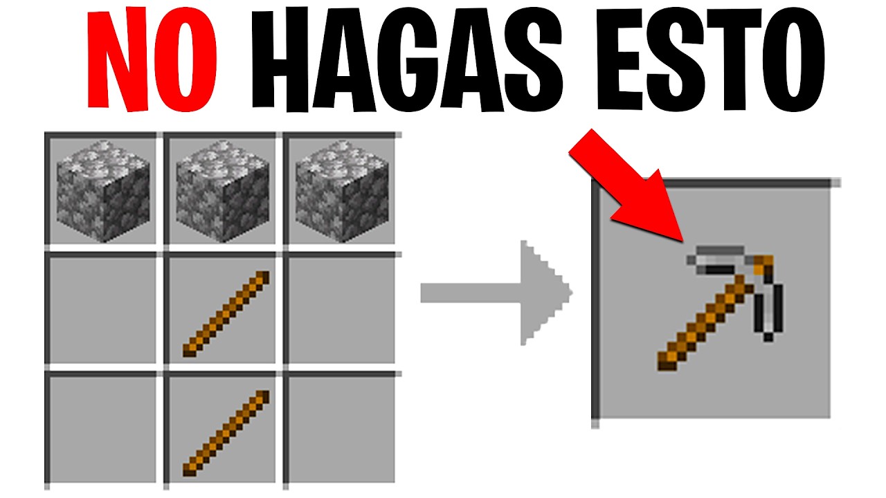 15 COSAS QUE DEBES DEJAR de HACER en Minecraft